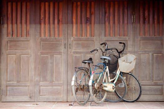 Bicycles in Hoi An, Vietnam
