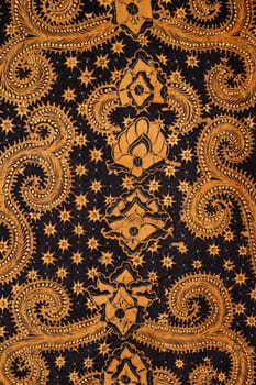 Detail of a batik design from Indonesia