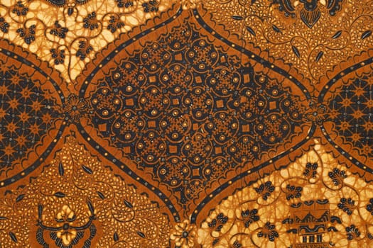 Detail of a batik design from Indonesia
