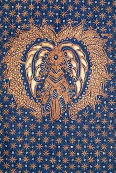 Detail of a batik design from Indonesia