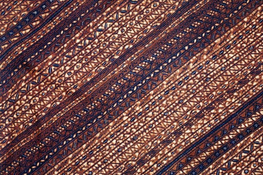 Detail of a batik design from Indonesia