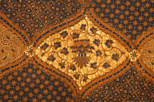 Detail of a batik design from Indonesia