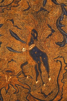 Detail of a batik design from Indonesia