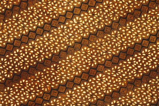Detail of a batik design from Indonesia