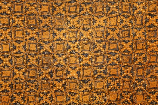 Detail of a batik design from Indonesia