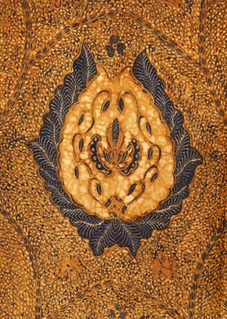 Detail of a batik design from Indonesia