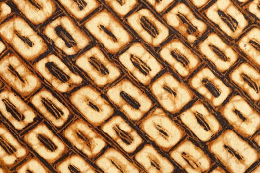 Detail of a batik design from Indonesia