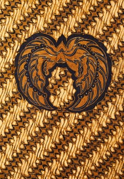 Detail of a batik design from Indonesia