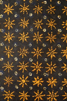 Detail of a batik design from Indonesia