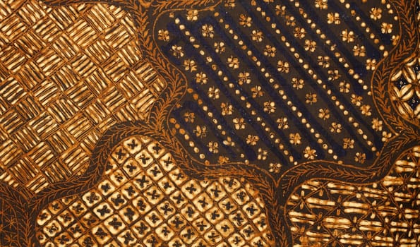 Detail of a batik design from Indonesia