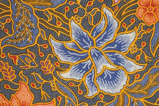Detail of a batik design from Indonesia