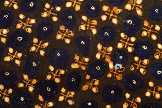 Detail of a batik design from Indonesia
