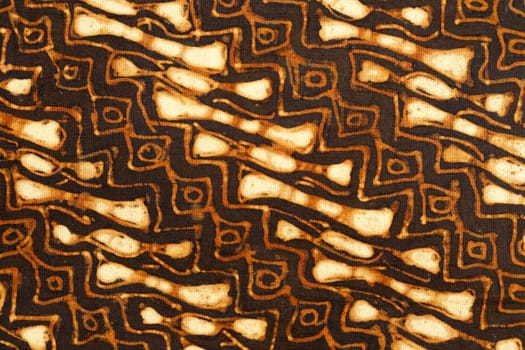 Detail of a batik design from Indonesia