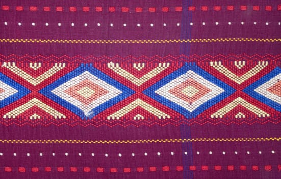 Detail of an Indonesian ulos design