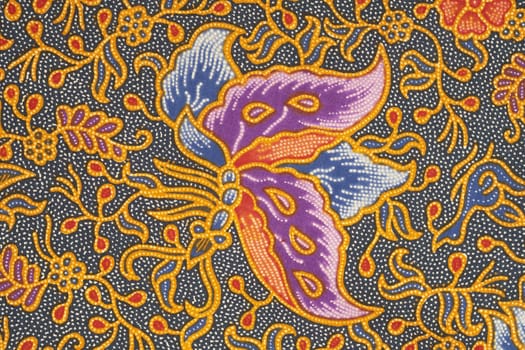 Detail of a batik design from Indonesia
