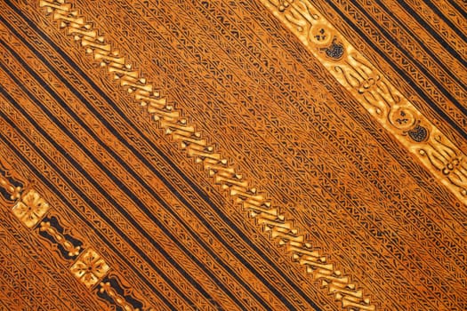 Detail of a batik design from Indonesia
