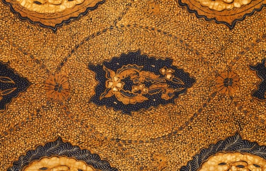 Detail of a batik design from Indonesia