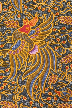 Detail of a batik design from Indonesia