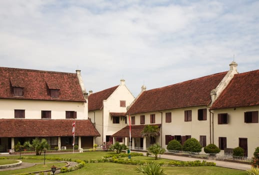 Fort (benteng) Rotterdam in Makassar, Sulawesi, Indonesia