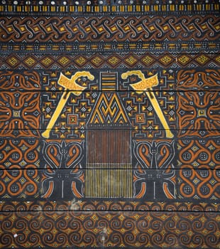 Traditional Toraja wood carving, Sulawesi, Indonesia