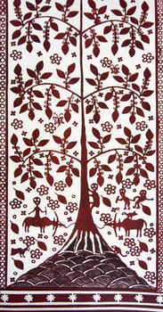 Traditional textile of Tana Toraja, Sulawesi, Indonesia