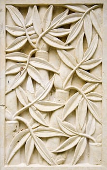 Traditional stone carving in sandstone, Bali, Indonesia