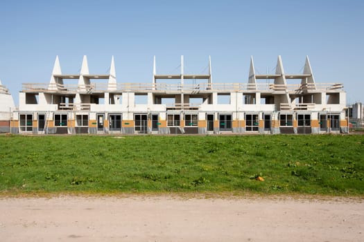 Construction site in Vathorst, Amersfoort, the Netherlands