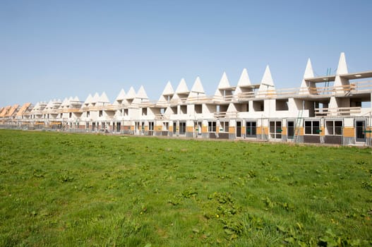 Construction site in Vathorst, Amersfoort, the Netherlands