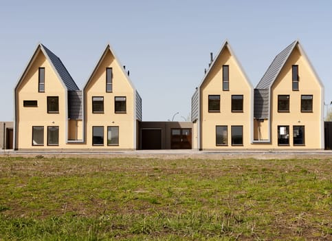 Housing development in Vathorst, Amersfoort, the Netherlands