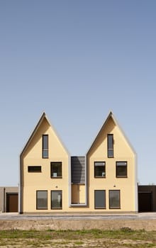 Housing development in Vathorst, Amersfoort, the Netherlands