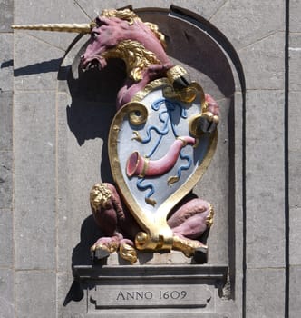 Official coat of arms of the Dutch city of Hoorn