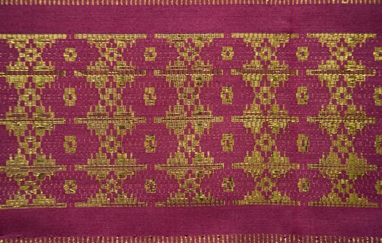 Detail of a Songket from Palembang