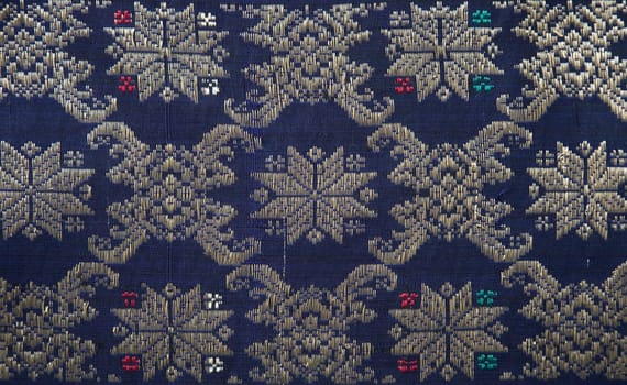 Detail of a Songket from Palembang