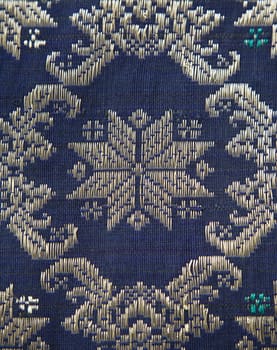 Detail of a Songket from Palembang