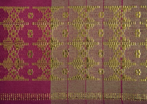 Detail of a Songket from Palembang