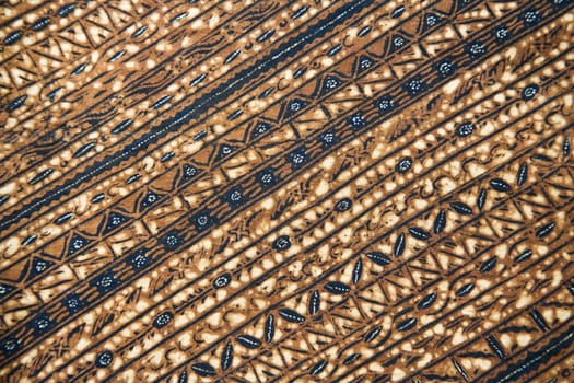 Detail of a batik design from Indonesia