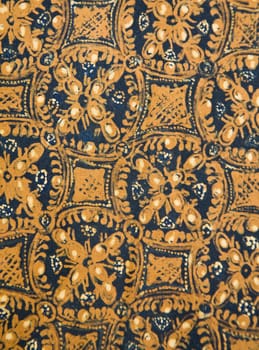 Detail of a batik design from Indonesia