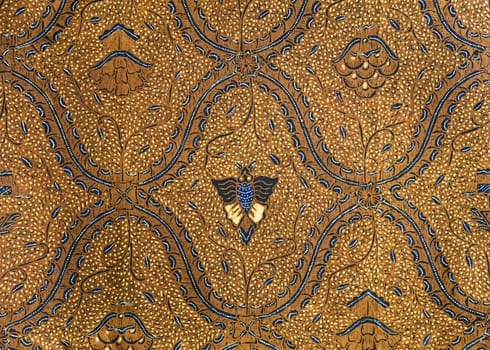 Detail of a batik design from Indonesia