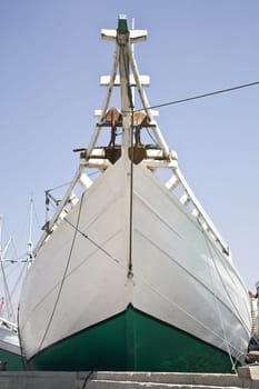 Makassar schooner (pinisi) in Sunda Kelapa