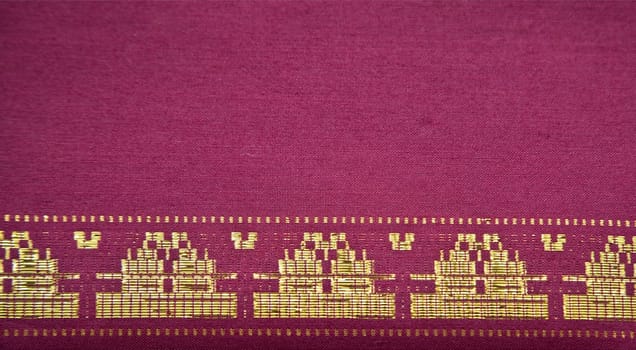 Detail of a Songket from Palembang