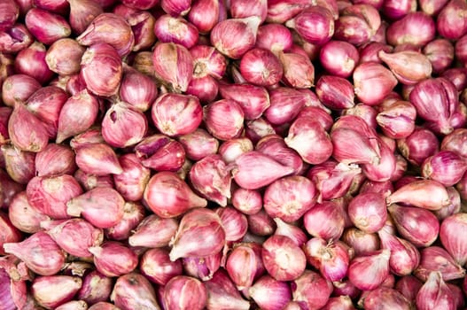 Onions on the market in Glodok,Jakarta