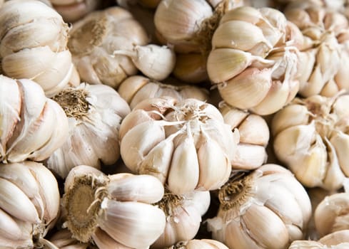 Garlic on the market in Glodok,Jakarta