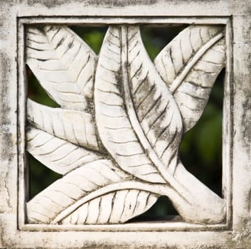 Traditional Balinese stone carving
