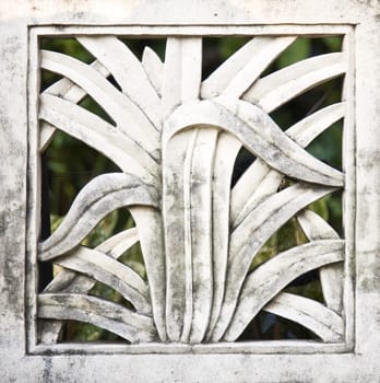 Traditional Balinese stone carving