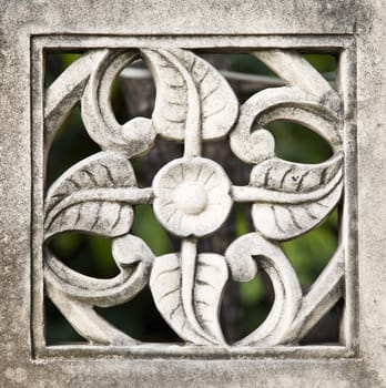 Traditional Balinese stone carving