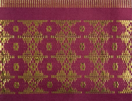 Detail of a Songket from Palembang