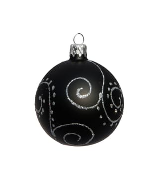 Christmas ball, clipping path included for easy changing