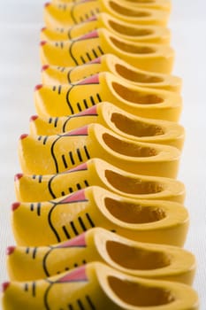 Dutch clogs, traditional wooden shoes from Holland
