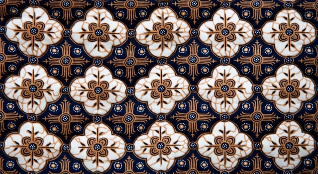 Detail of a batik design from Indonesia