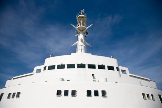 Bridge of the cruise ship SS Rotterdam